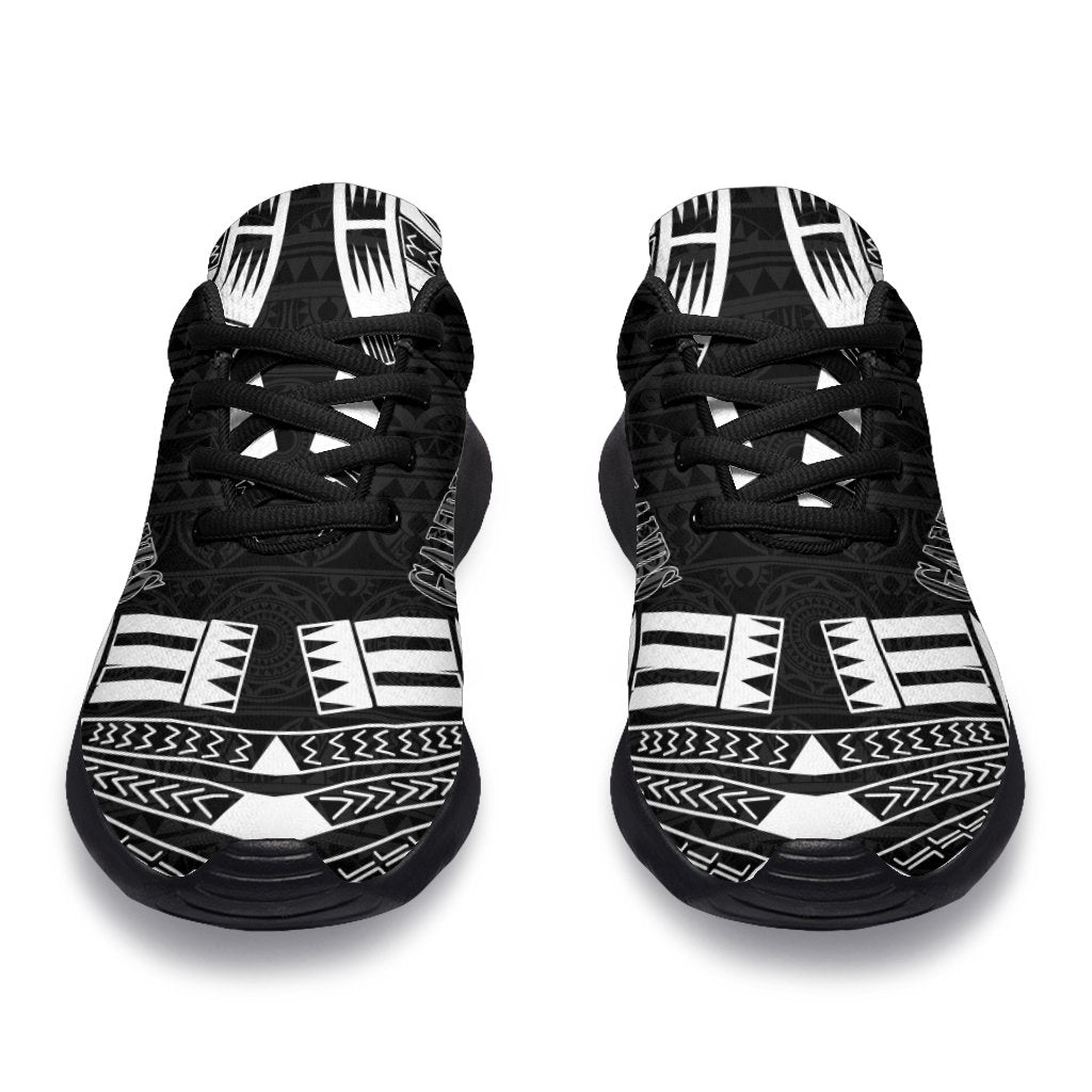 Gambier Islands Sport Sneakers - Polynesian Tattoo Black - Polynesian Pride