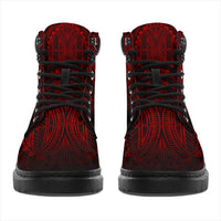 American Samoa All Season Boots - Manulele Tausala Nuuuli (Ver 2) - Polynesian Pride