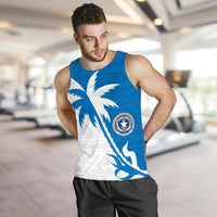 Northern Mariana Islands Coconut Tree Men's Tank Top K4 - Polynesian Pride