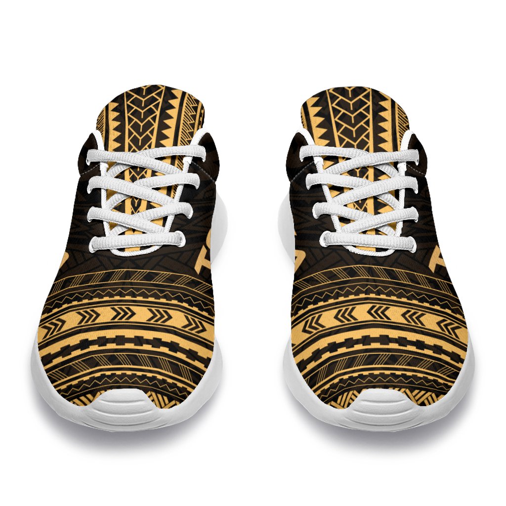 Tonga Sporty Sneakers - Polynesian Chief Gold Version - Polynesian Pride