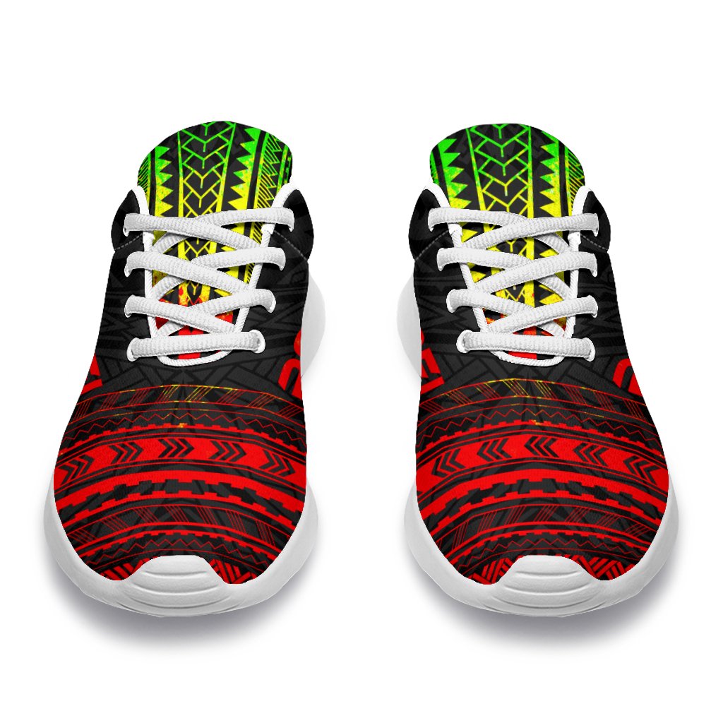 Pohnpei Sporty Sneakers - Polynesian Chief Reggae Version - Polynesian Pride
