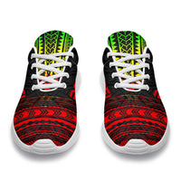 Pohnpei Sporty Sneakers - Polynesian Chief Reggae Version - Polynesian Pride