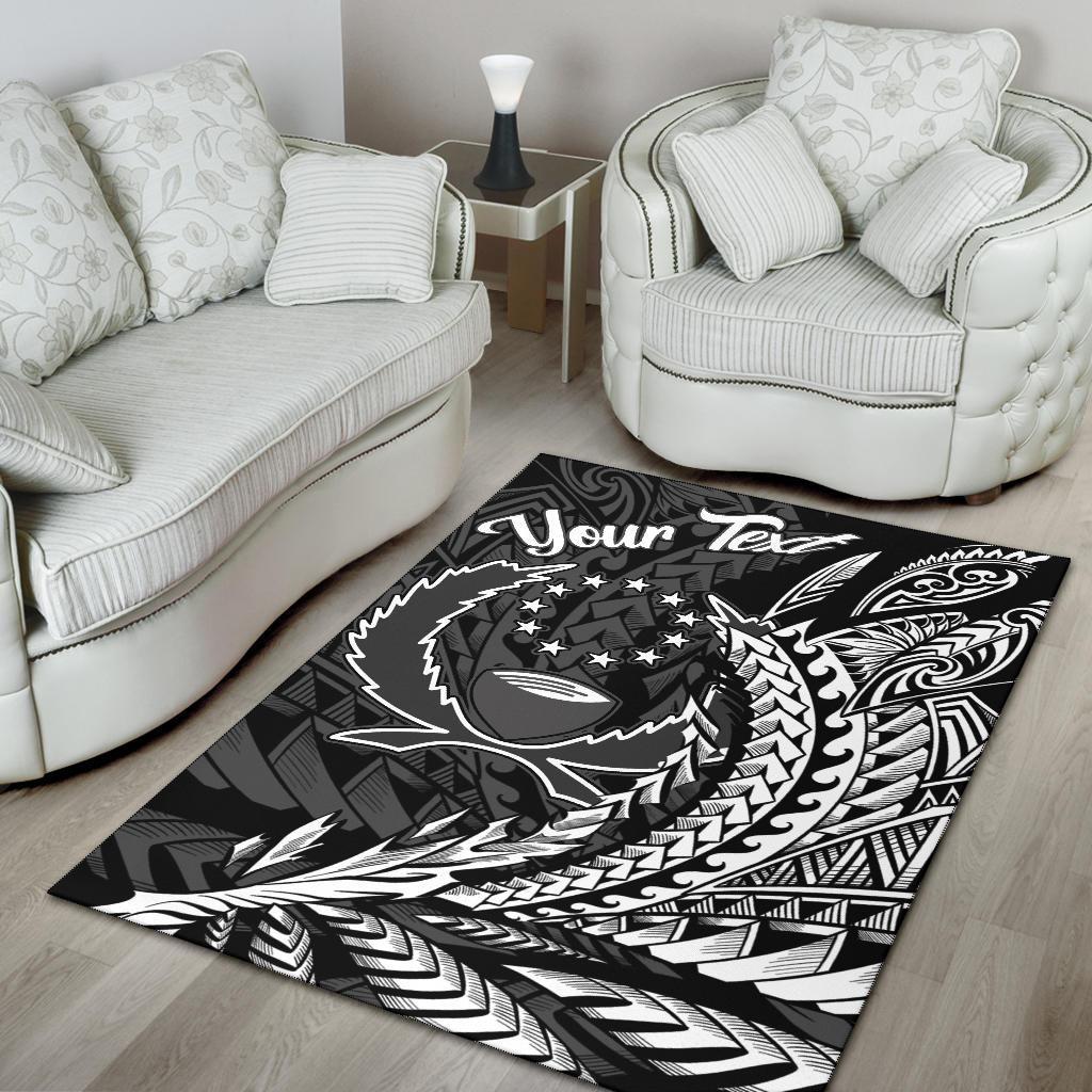 Pohnpei State Area Rug - Custom Personalised Wings Style - Polynesian Pride