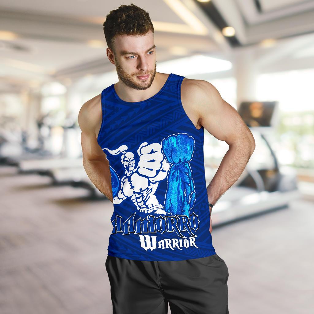 Guam Men's Tank Top - Chamorro Warrior - Polynesian Pride