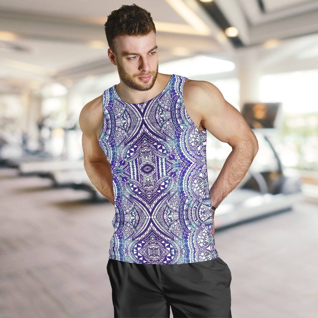 Polynesian Men's Tank Top Violet - Polynesian Pride