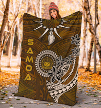 Samoa Premium Blankets - Polynesian Boar Tusk - Polynesian Pride