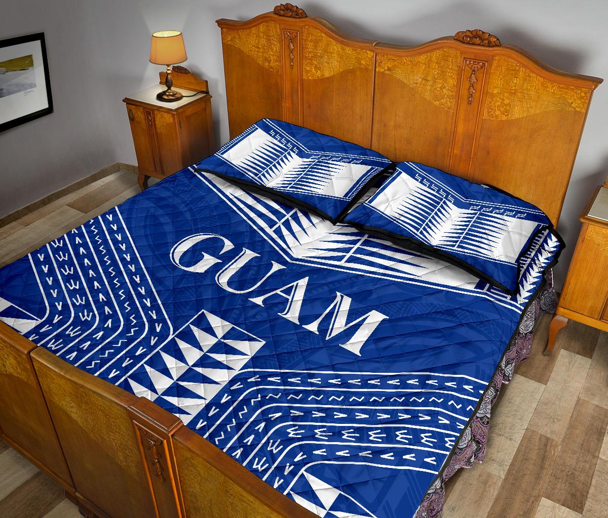 Guam Polynesia Quilt Bed Set - Guam Polynesian Pattern - Polynesian Pride
