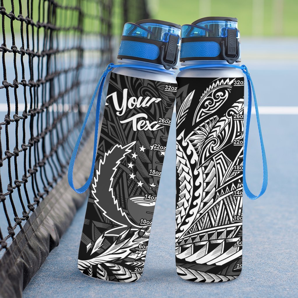 Pohnpei State Custom Personalised Hydro Tracking Bottle - Wings Style - Polynesian Pride