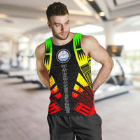 Marshall Islands Men Tank Top - Polynesian Tattoo Reggae - Polynesian Pride