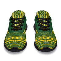 Society Islands Sporty Sneakers - Polynesian Chief Flag Version - Polynesian Pride