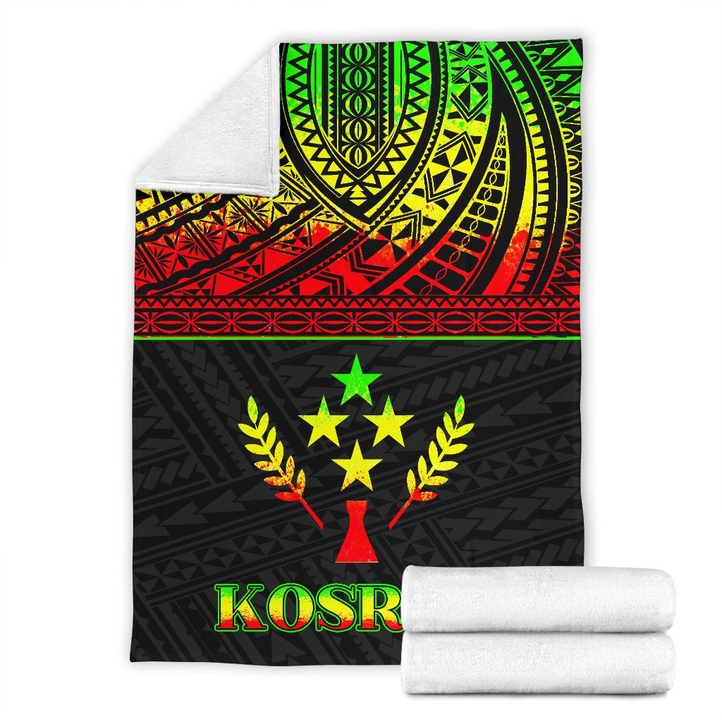 Kosrae Premium Blanket - Micronesian Reggae Version - Polynesian Pride