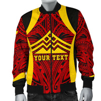 Hawaii Custom Personalised Men's Bomber Jacket - Protect Mauna Kea - Polynesian Pride