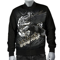 Samoa Polynesian Custom Personalised Men's Bomber Jacket - Samoa Eagle - Polynesian Pride