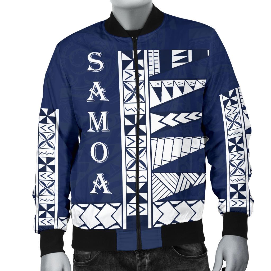 Samoa Polynesian Men's bomber Jacket - Polynesian Pride
