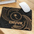 Chuuk Micronesia Mouse Pad - Gold Tribal Wave - Polynesian Pride