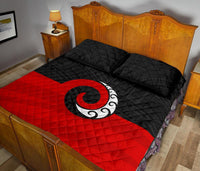 Koru Maori New Zealand Quilt Bed Set - Polynesian Pride