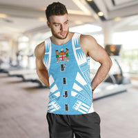 Fiji Men Tank Top - Polynesian Tattoo Flag - Polynesian Pride