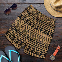 Polynesian Tattoo Tribal Gold Men's Short - Polynesian Pride