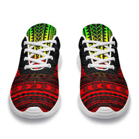 Austral Islands Sporty Sneakers - Polynesian Chief Reggae Version - Polynesian Pride