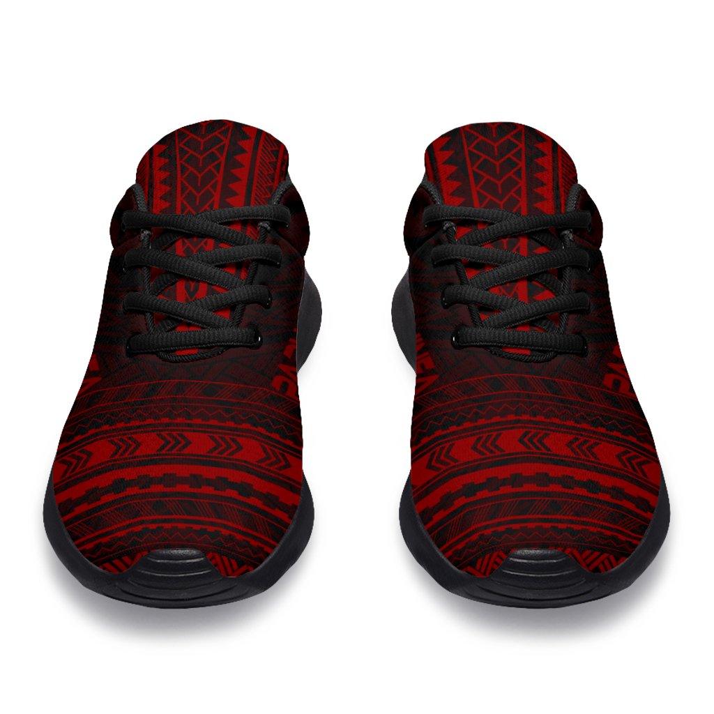 Papua New Guinea Sporty Sneakers - Polynesian Chief Red Version - Polynesian Pride