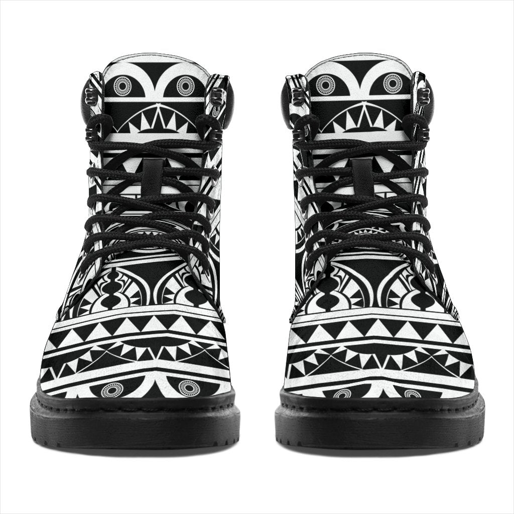 Polynesian 14 Season Boots - Polynesian Pattern - Polynesian Pride
