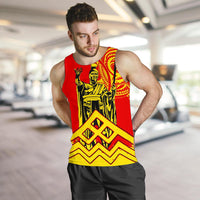 Hawaii Men's Tank Top King Polynesian Mauna Kea - Polynesian Pride