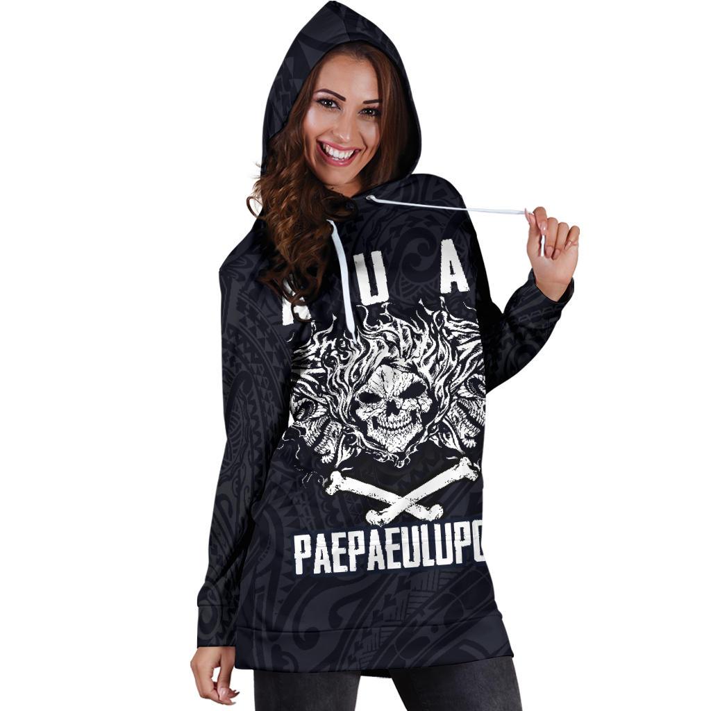 American Samoa Polynesian Women's Hoodie Dress - Aua Paepaeulupo'o - Polynesian Pride