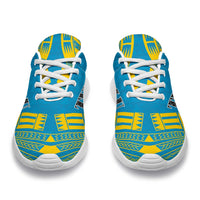 Tuvalu Sport Sneakers - Polynesian Tattoo Flag - Polynesian Pride