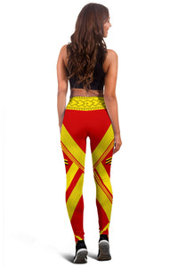 Hawaiian Mauna Kea Polynesian Leggings - Diamond Style - Polynesian Pride