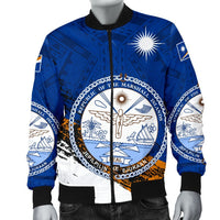 Marshall Islands Special Men's Bomber Jacket - Polynesian Pride
