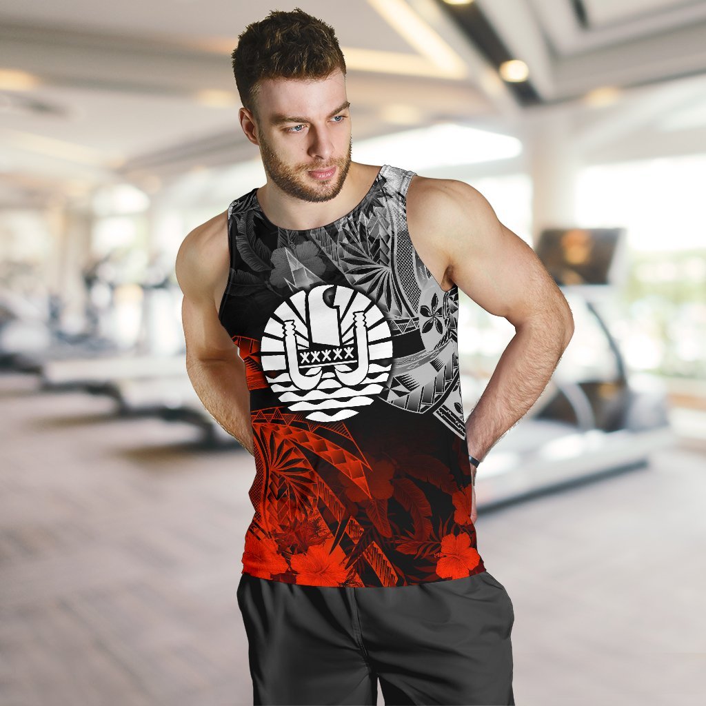 Tahiti Polynesian Men's Tank Top - Vintage Polynesian Turtle - Polynesian Pride