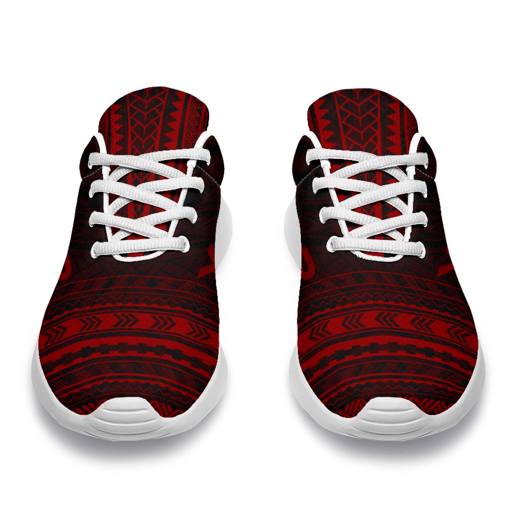 Yap Sporty Sneakers - Polynesian Chief Red Version - Polynesian Pride