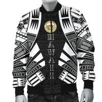 Hawaii Men Bomber Jackets - Polynesian Tattoo Black - Polynesian Pride