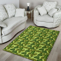Tropical Green Rug - Polynesian Pride