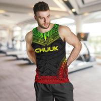 Chuuk Men's Tank Top - Polynesian Chief Reggae Version - Polynesian Pride
