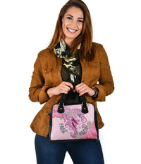 Polynesian Tribal Turtle Flowers Shoulder Handbag - Polynesian Pride