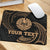 Tahiti Polynesian Custom Personalised Mouse Pad - Gold Tribal Wave - Polynesian Pride