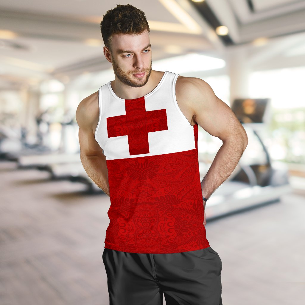 Tonga Men's Tank Top - Polynesian Version - Polynesian Pride