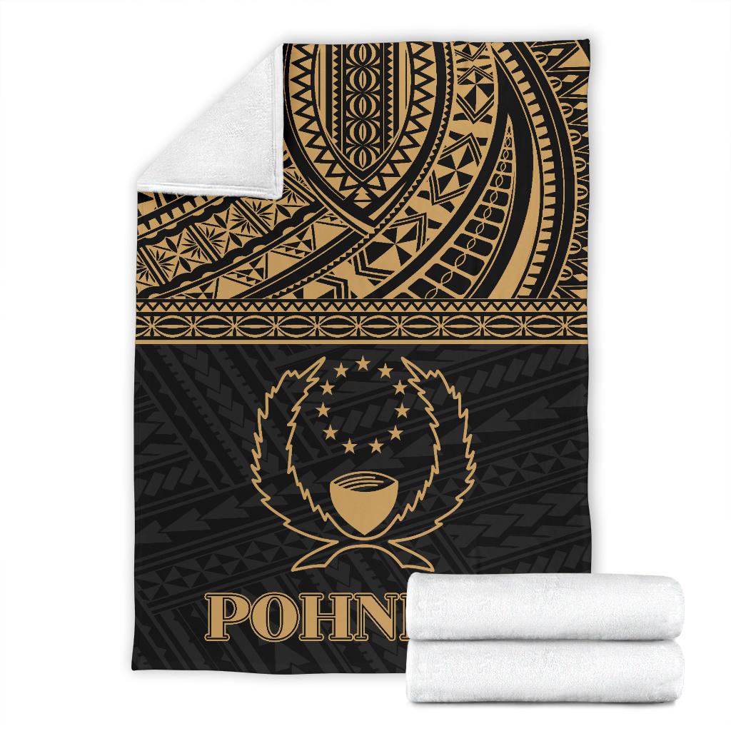 Pohnpei Premium Blanket - Micronesian Gold Version - Polynesian Pride