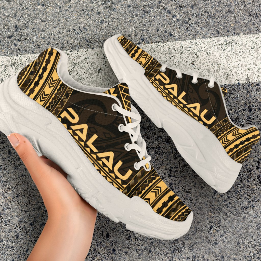 Palau Chunky Sneakers - Polynesian Chief Gold Version - Polynesian Pride