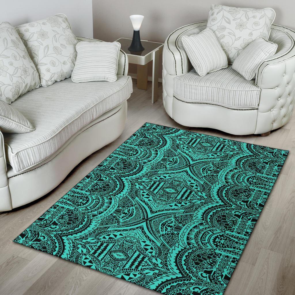 Hawaii Area Rug Polynesian Symmetry AH - Polynesian Pride