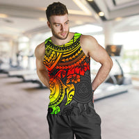 Polynesian Men's Tank Top - Polynesian Reggae Turtle - Polynesian Pride