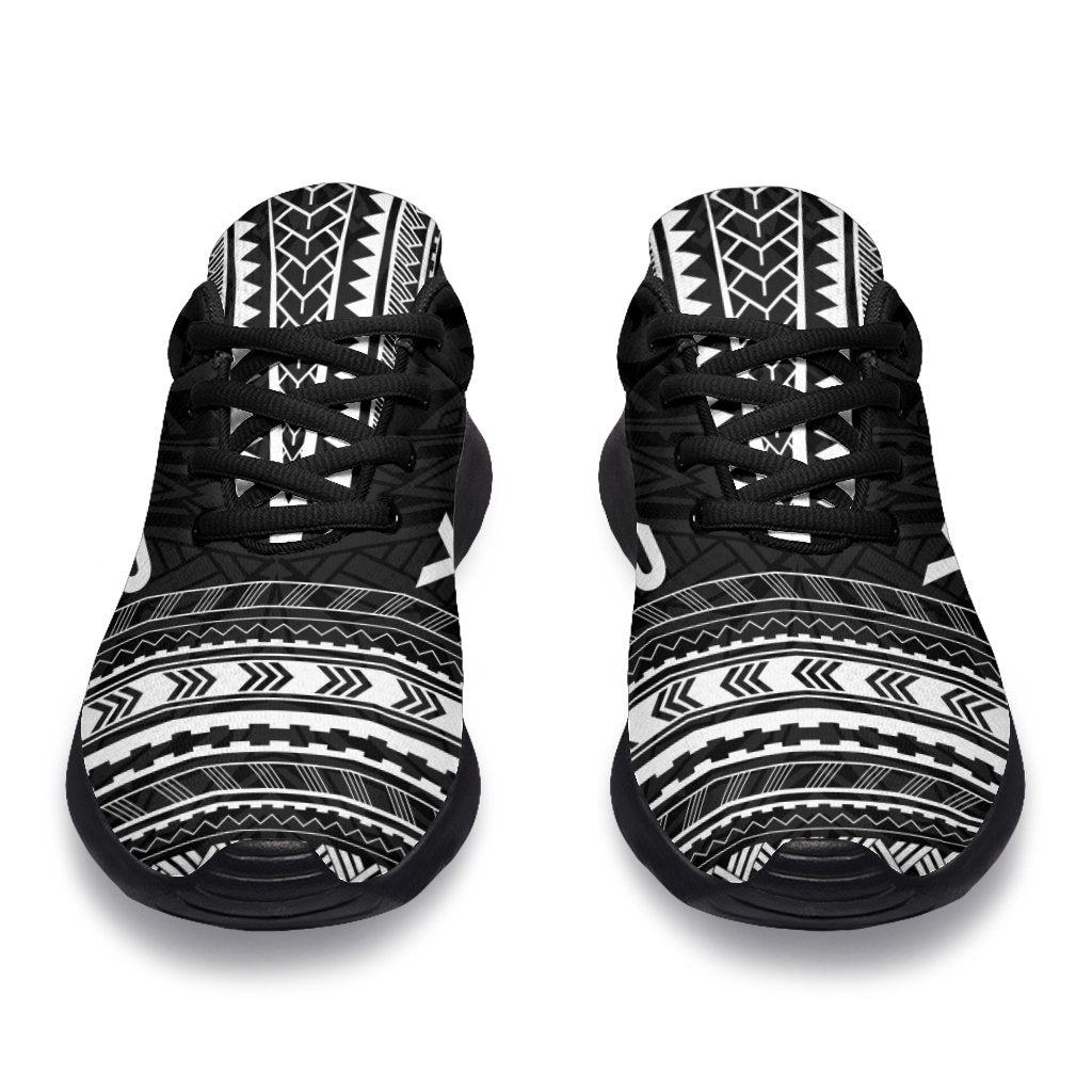 Yap Sporty Sneakers - Polynesian Chief Black Version - Polynesian Pride