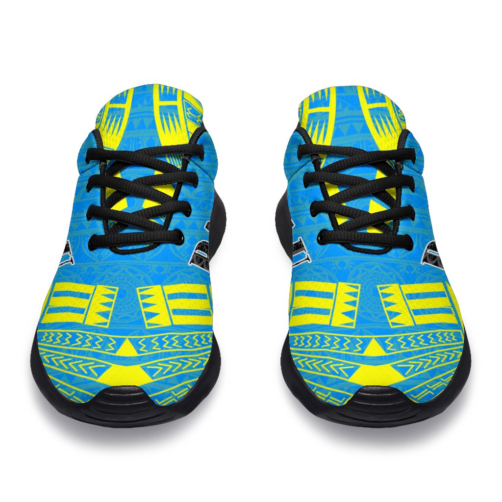 Palau Sport Sneakers - Polynesian Tattoo Flag - Polynesian Pride