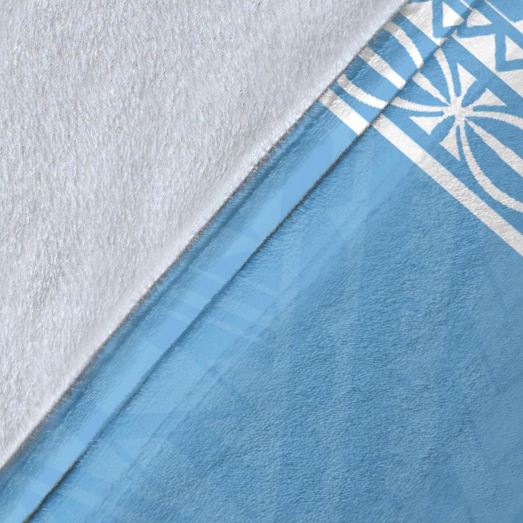 Federated States of Micronesia Premium Blanket - Micronesian Blue Version - Polynesian Pride