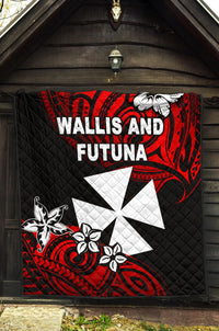 Wallis and Futuna Rugby Premium Quilt Unique Vibes - Polynesian Pride