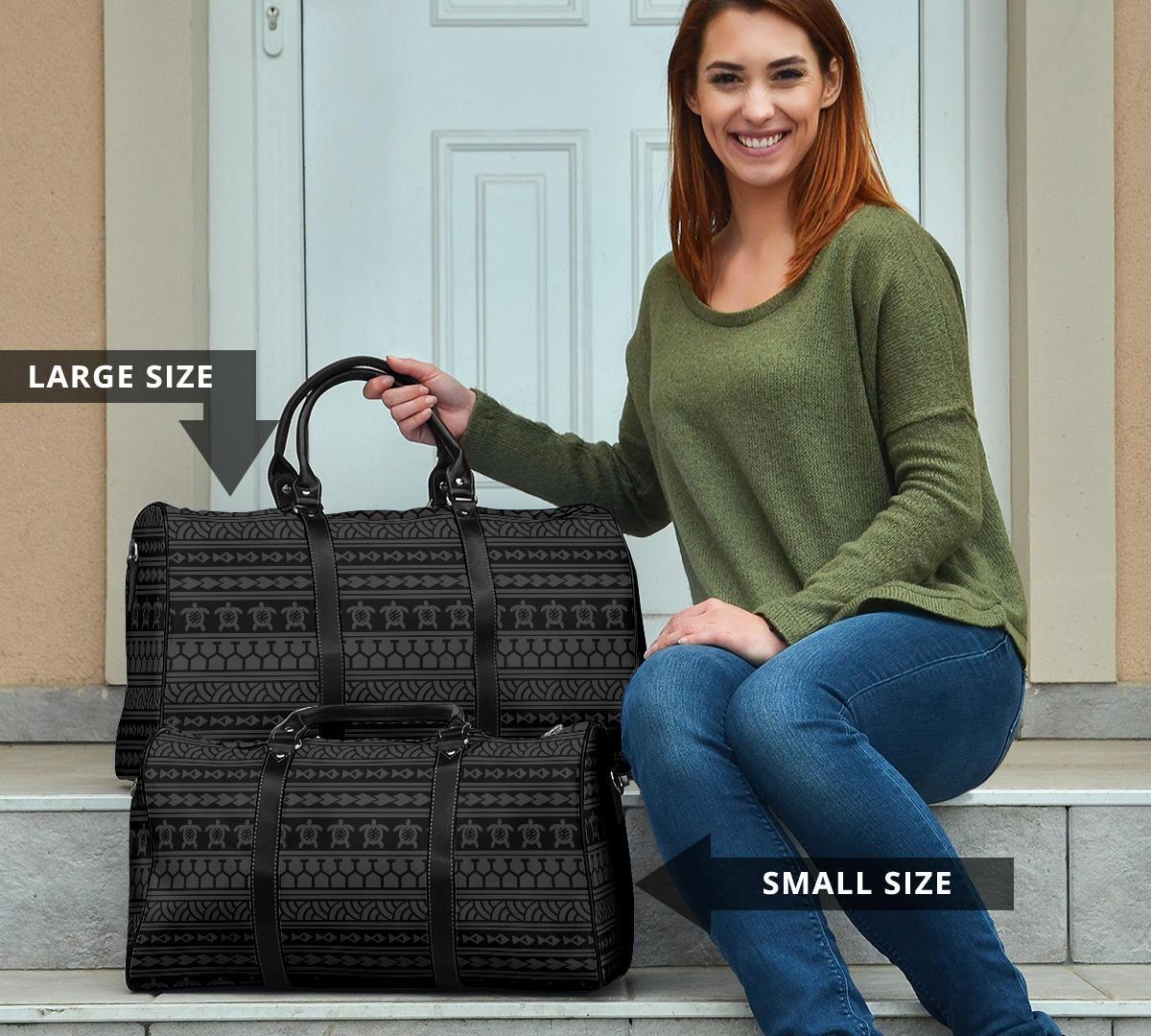 Polynesian Tattoo tribal Green Hawaii Travel Bag - Polynesian Pride