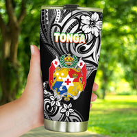 Mate Ma'a Tonga Rugby Tumbler Polynesian Unique Vibes - Black - Polynesian Pride