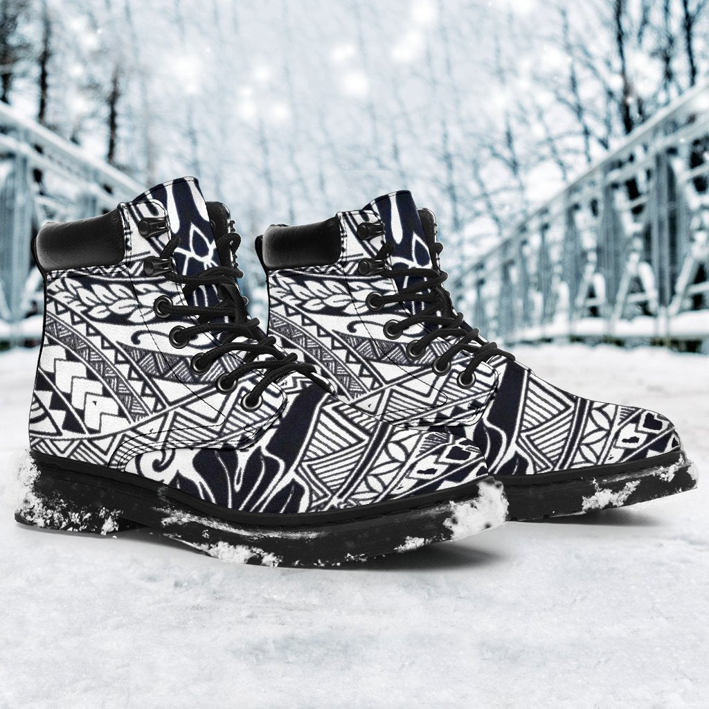 Polynesian 34 Season Boots - Polynesian Pattern - Polynesian Pride