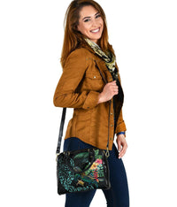 Tiki Polynesian Shoulder Handbag Turtle Hibiscus - Polynesian Pride